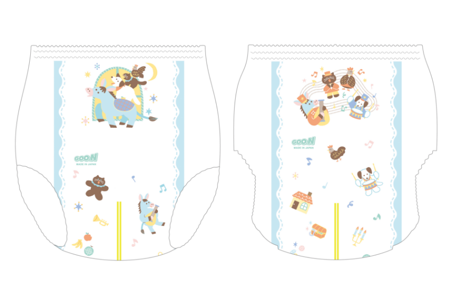ブレーメンの<br>おんがくたい パンツタイプ