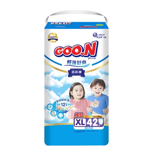 GOO.N輕薄舒爽 紙尿褲 XL 42片