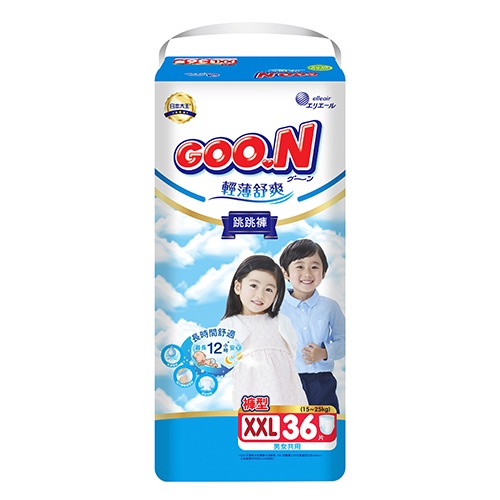 GOO.N輕薄舒爽 紙尿褲 XXXL 26片